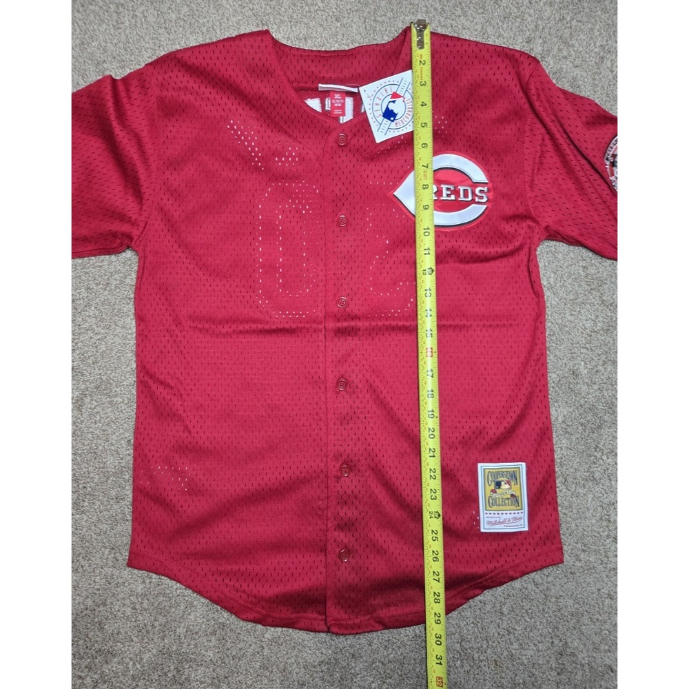 Mitchell & Ness Cincinnati Reds Ken Griffey Jr. XL 18/20 Jersey 25th Anniversary - Picture 7 of 8
